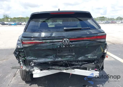 2025 Volkswagen Tiguan 2.0T Se z USA, uszkodzony, nr VIN 3VVFR7RMXSM030557